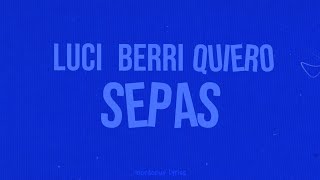 Zoé - Luci (Letra)