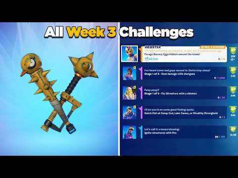 Fortnite All Week 3 Challenges Guide (Fortnite Chapter 2 Season 6) Week 3 Epic & Legendary Quests