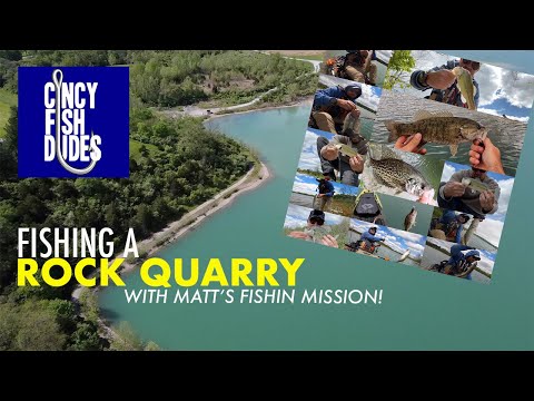 Killer Day Fishing a ROCK QUARRY (all to ourselves)