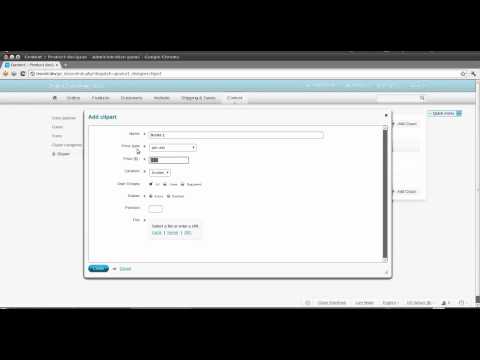 Configuration of Product designer
