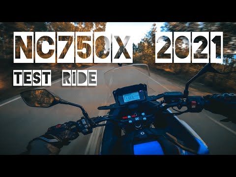 Honda NC750X 2021 Manual | Test Ride [4K RAW Onboard]