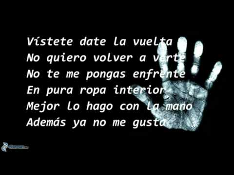 Yiyo Sarante - Mejor lo hago con la mano letras