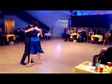 Leo Landa and Alona Gorer — "Trago amargo" — 2/2 at Milonga Azul