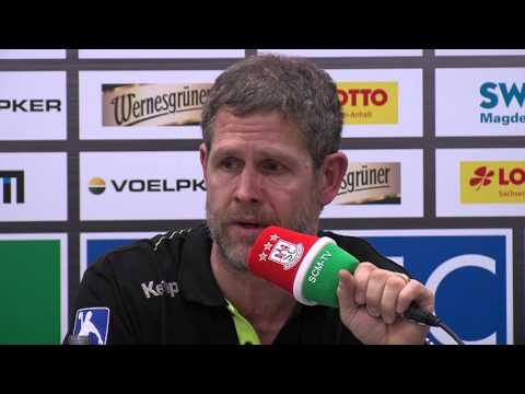 25.11.2015 Die PK nach dem Spiel SCM - TSV Hannover - B.