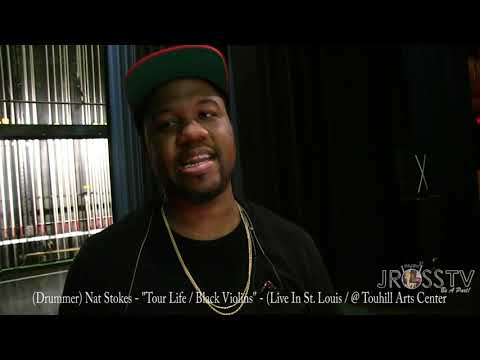 James Ross @ Nat Stokes - "Black Violin Behind The Scene" - www.Jross-tv.com (St. Louis)