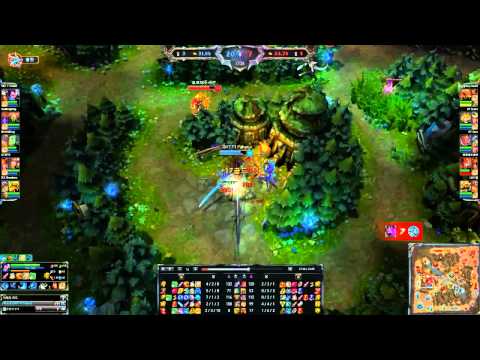 SKT T1 Faker   Yasuo vs Shyvana TOP OR AFK