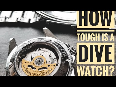 Dive watch torture test. How tough is a tool watch? |invicta pro diver automatic |