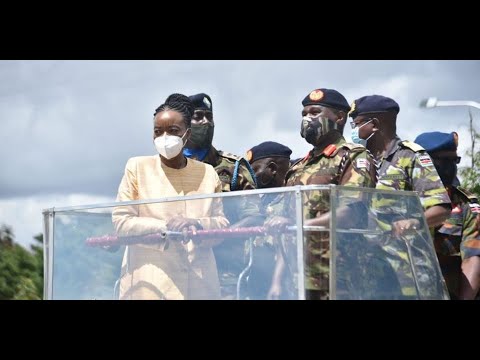 Monica Juma salutes KDF soldiers deployed in Somalia