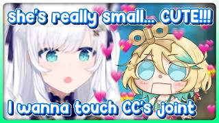 Fubuki Reacts to Cecilia ImmerGold and Surprised by How Cute She Is