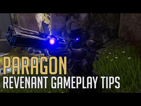 Paragon - Revenant Gameplay and Ability Tips (Raven Quill Skin)