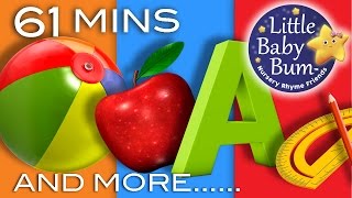 Learning Songs | ABCs, Colors, 123s, Growing-up And More! | Preschool Songs | From LittleBabyBum! - SCHOOL