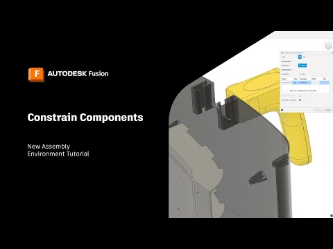 Stop Wasting Time! The New Constraints in Autodesk Fusion Make Assemblies Easy