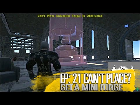 Ark SE S1 Ep21 Map: The Center "Mini Industrial Forge And Generator"
