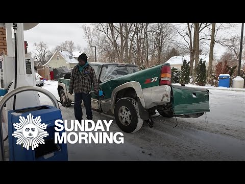 A mangled pickup truck draws mockery – and kindness