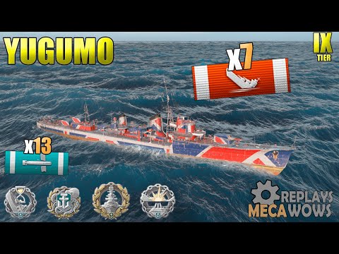 Destroyer Yūgumo 7 Kills & 177K Damage | World Of Warships