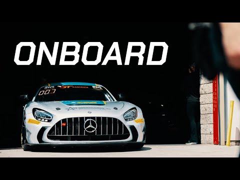 RAW Cinematic OnBoard- Long Beach 2024 - Mercedes AMG GT2