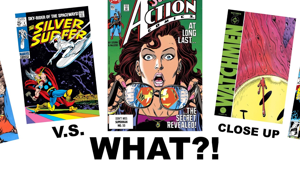 There Are ONLY 18 Types of Comic Book Covers - Here They Are !