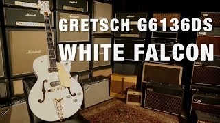 Video thumbnail for Gretsch G6136DS White Falcon Overview by Wildwood Guitars