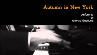 Autumn in New York - jazz  piano