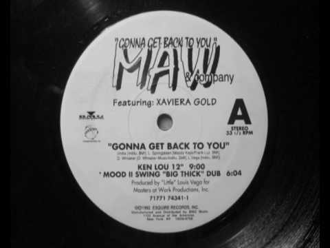 XAVIERA GOLD GONNA GET BACK TO YOU BMG 1992 USA