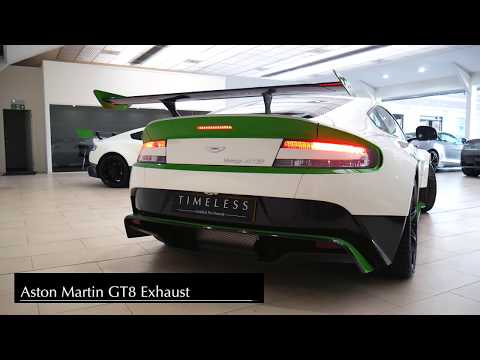 Aston Martin GT8 vs GT12 exhaust comparison
