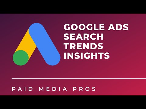 Google Ads Search Trends Insights
