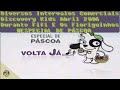 7 Diversos Intervalos Discovery Kids Abril 2006 Durante Fifi ESPECIAL DE PÁSCOA