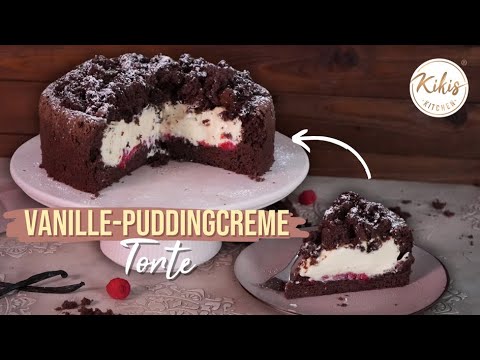 Locker leichte Puddingtorte mit Schokostreusel 🤤 Maulwurfkuchen Pudding-Edition 😍