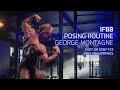 IFBB Cinematic Posing Routine - George Montagne