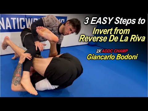 How to Invert from Reverse De La Riva in BJJ with Giancarlo Bodoni