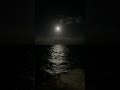 Middle of  the Ocean in full Moon night 🌙