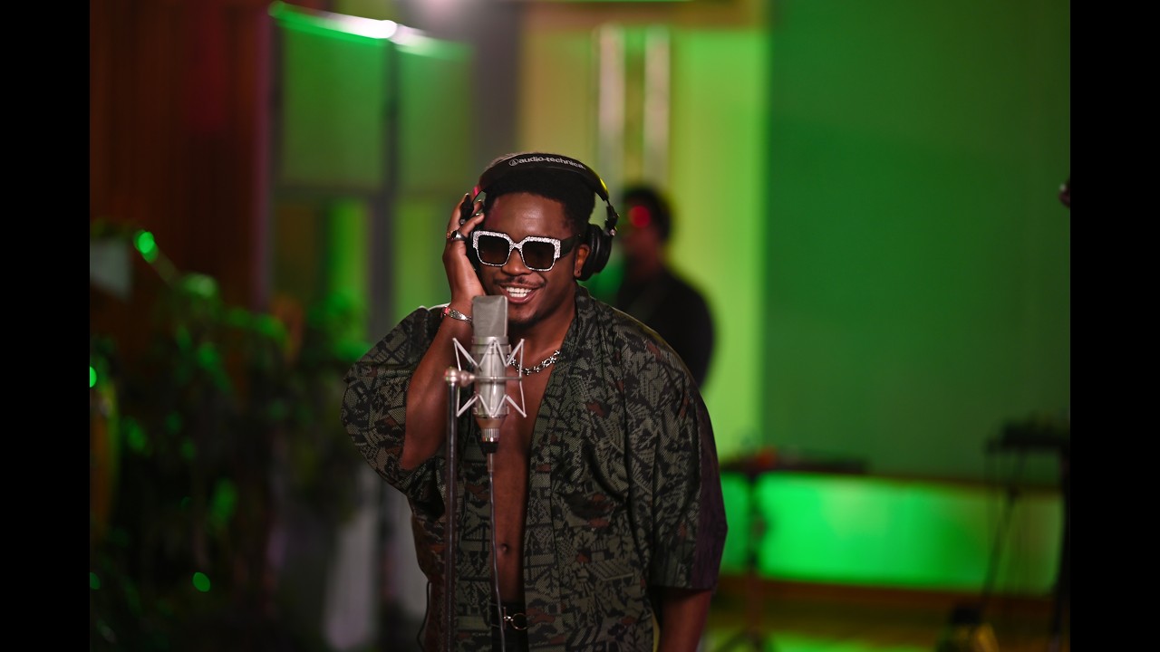 Cimafunk & La Tribu LIVE in Criteria Studios Miami.