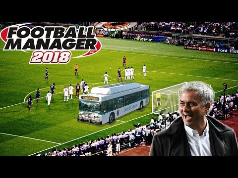 Jose Mourinho Tactic in Football Manager 2018 (Parking the Bus)