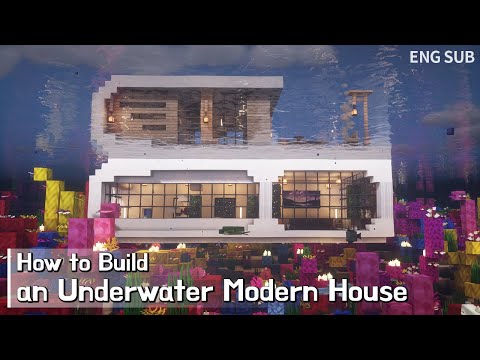 Insane Minecraft House Underwater! Build Tutorial (#8)