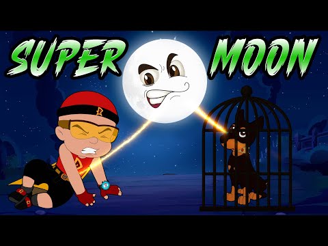 Mighty Raju - Super Moon & Super Trouble | Adventures Videos For Kids | Cartoons For Kids