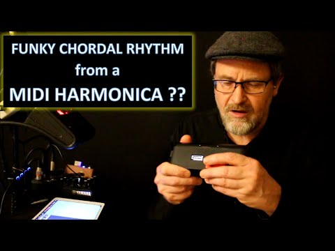 BLUES HARP CHORD VAMPING on a MIDI HARMONICA???
