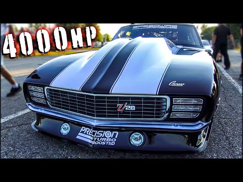 Nick Agostino's 4000HP Camaro!