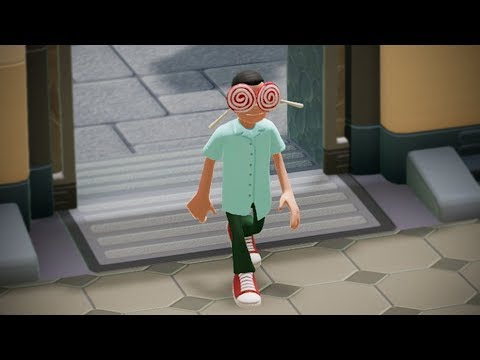 若者の目に飴がくっつく病気が流行っています気を付けましょう【Two Point Hospital】 Video