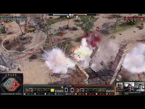 GCS3 LIVE 5th place play off #1 - HelpingHans vs. Refero - fun showdown on custom map Champs-Élysées