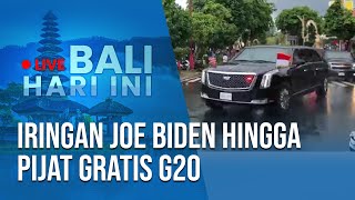 Download lagu 🔴 LIVE BALI HARI INI | Iringan Presiden Amerika Serikat Joe Biden & Fasilitas Pijat Gratis KTT G20 mp3
