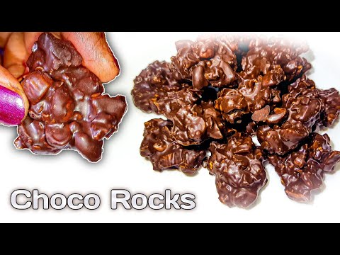 Dry Fruits Chocolate Rocks Recipe || Easy Chocolate Recipe || Chocolate Rocks Recipe ||Deepa Nigam