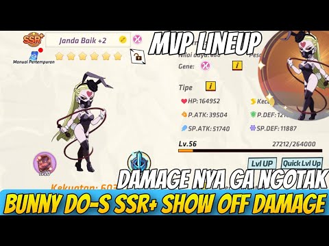 REVIEW SSR+ TERBARU BUNNY DO-S🔥, BISA ULTI BERKALI KALI GOKIL - OPM One Hit One Kill