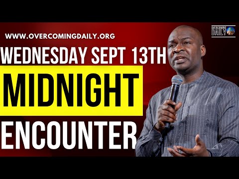 [WEDNESDAY SEPT 13TH] MIDNIGHT SUPERNATURAL ENCOUNTER WITH THE WORD OF GOD | APOSTLE JOSHUA SELMAN