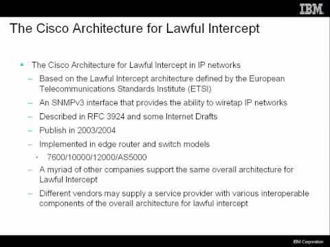 image-What are the usausa interception standards for CALEA?