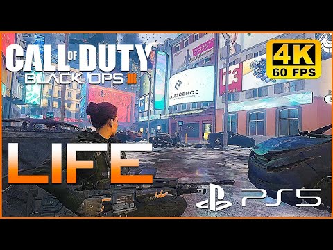 CALL OF DUTY BLACK OPS 3 PS5 Gameplay Walkthrough Part  Campaign MISSION 12- LIFE [4K 60FPS]