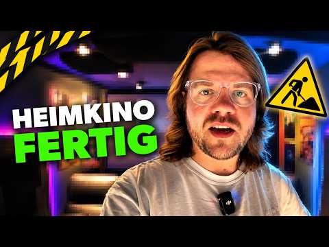 Mein Heimkino ist endlich FERTIG!