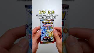2025 Profit Challenge pt.219! Prismatic Evolutions booster pack opening 🔥 #pokemonshorts