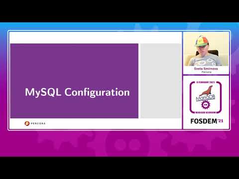 MySQL Performance for DevOps Sveta Smirnova FOSDEM 2021