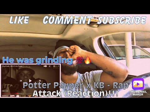 American React To UK Rap! Potter Payper x KB - Rap Attack (Reaction) || He was grinding 💯🔥💯🔥
