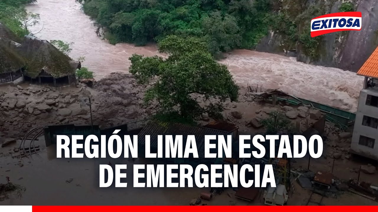 🔴🔵 La región Lima fue declarada en estado de emergencia